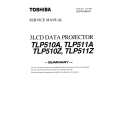 TOSHIBA TLP511A Instrukcja Serwisowa