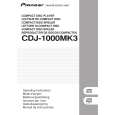 PIONEER CDJ-1000MK3 Instrukcja Obsługi