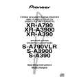 PIONEER X-A390/YPWXJ Instrukcja Obsługi