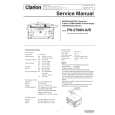 CLARION 28185 CL70A Instrukcja Serwisowa