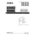 AIWA PX-E75 Instrukcja Serwisowa