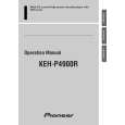 PIONEER KEH-P4900R Instrukcja Obsługi