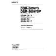 SONY DSBK-501P VOLUME 1 Instrukcja Serwisowa