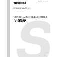 TOSHIBA V-661EF Instrukcja Serwisowa