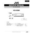 JVC KDSX980 Instrukcja Serwisowa