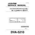 ALPINE DVA-5210 Instrukcja Serwisowa