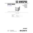 SONY SSWMSP80 Instrukcja Serwisowa