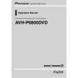 PIONEER AVH-P6800DVD/RE Instrukcja Obsługi