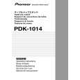 PIONEER PDK-1014 Instrukcja Obsługi