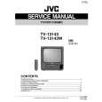JVC TV13143W Instrukcja Serwisowa