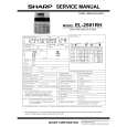 SHARP EL-2901RH Instrukcja Serwisowa