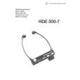 SENNHEISER HDE300-7 Instrukcja Obsługi