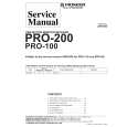 PIONEER PRO-200 Instrukcja Serwisowa