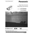 PANASONIC PVDV901 Instrukcja Obsługi