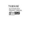 YAMAHA SY85 Instrukcja Obsługi