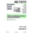 SONY DSC-T75 LEVEL3 Instrukcja Serwisowa