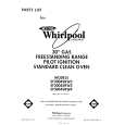 WHIRLPOOL SF3004SRW3 Katalog Części