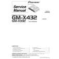 PIONEER GM-X332EW Instrukcja Serwisowa