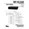 SONY MDP-650D Instrukcja Serwisowa