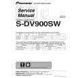 PIONEER S-DV900SW/DDPWXJI Instrukcja Serwisowa