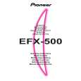 PIONEER EFX-500 Instrukcja Obsługi