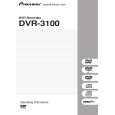 PIONEER DVR-3100-S/WVXU Instrukcja Obsługi