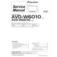 PIONEER AVD-W6010/EW Instrukcja Serwisowa