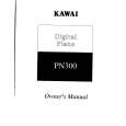 KAWAI PN300 Instrukcja Obsługi