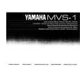 YAMAHA MVS1 Instrukcja Obsługi