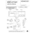 KENWOOD KDCC715/Y Instrukcja Serwisowa
