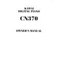 KAWAI CN370 Instrukcja Obsługi