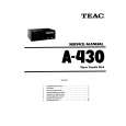 TEAC A-430 Instrukcja Serwisowa
