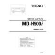 TEAC MDH500I Instrukcja Serwisowa