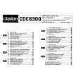 CLARION CDC6300 Instrukcja Obsługi