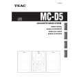 TEAC MC-D5 Instrukcja Obsługi