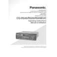 PANASONIC CQR545EUC Instrukcja Obsługi