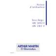 ARTHUR MARTIN ELECTROLUX AW2102F Instrukcja Obsługi