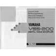 YAMAHA VSS-200 Instrukcja Obsługi