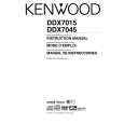 KENWOOD DDX7045 Instrukcja Obsługi