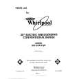WHIRLPOOL RF3165XWW0 Katalog Części