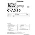 PIONEER C-AX10/NY Instrukcja Serwisowa