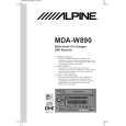 ALPINE MDA-W890 Instrukcja Serwisowa