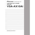 PIONEER VSA-AX10AI-S/HY Instrukcja Obsługi