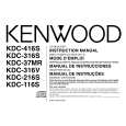 KENWOOD KDC37MR Instrukcja Obsługi