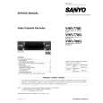 SANYO VHR778E/G Instrukcja Serwisowa