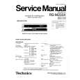 TECHNICS RSM233X Instrukcja Serwisowa