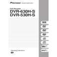PIONEER DVR-630H-S/WVXV Instrukcja Obsługi