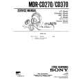 SONY MDR-CD370 Instrukcja Serwisowa