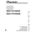 PIONEER DEH-P3100UB/XS/EW5 Instrukcja Obsługi