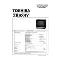TOSHIBA 289X4Y Instrukcja Serwisowa